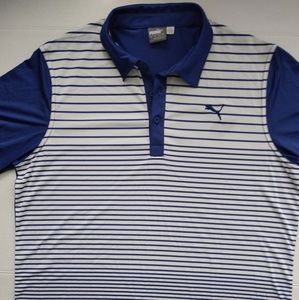 Puma Golf Polo Purple Men Size L